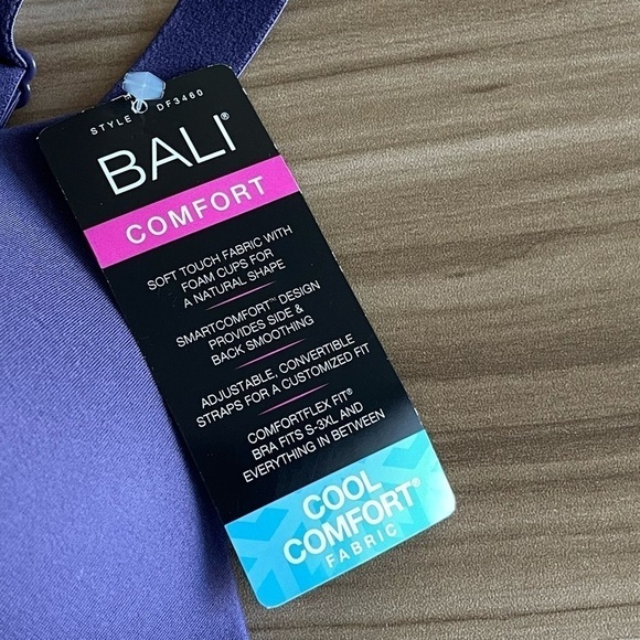 Bali Comfort Revolution Soft Touch Perfect Wireless T-Shirt Bra - Picture 4 of 5